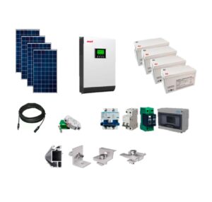 Kit Solar Aislado para licitaciones