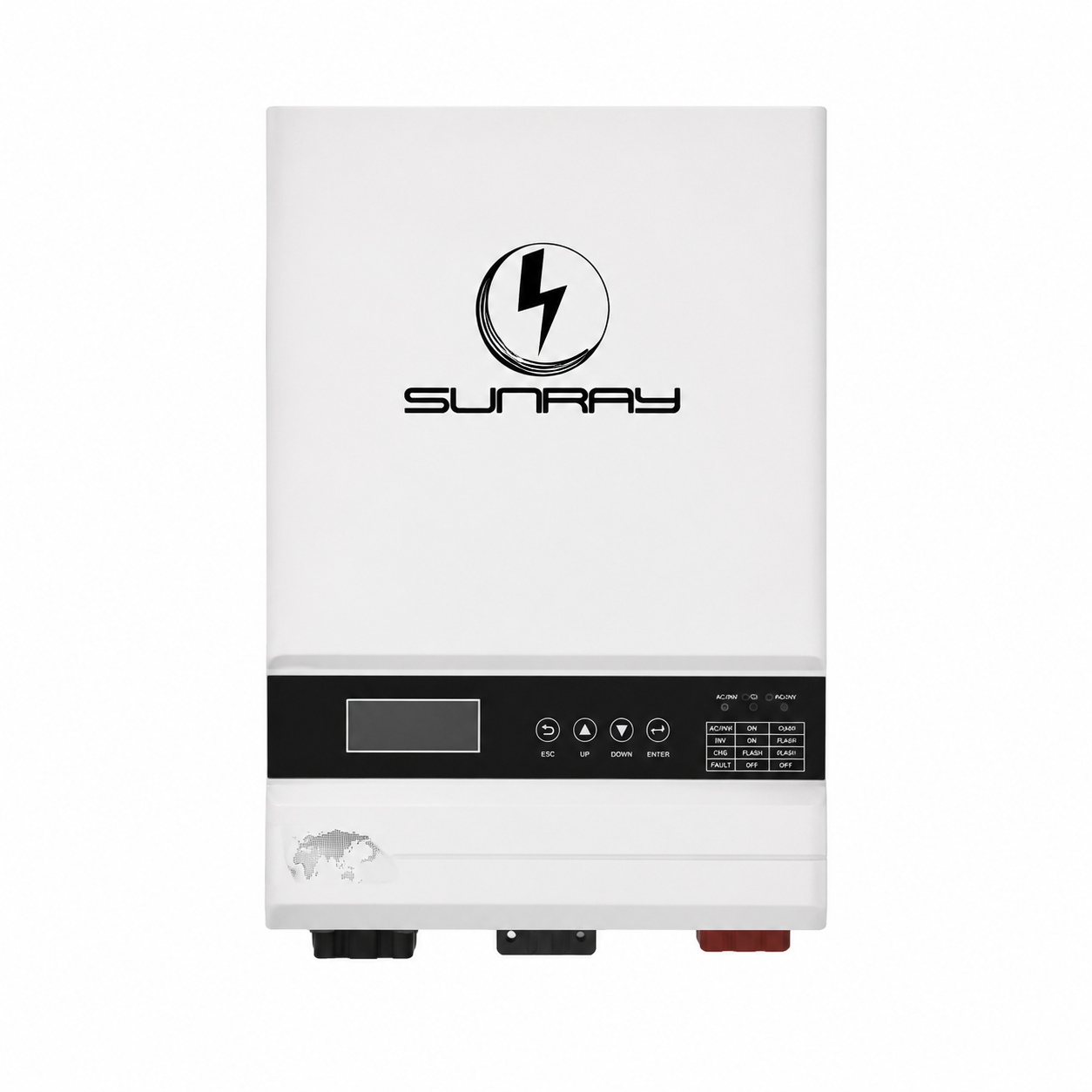 Inversor cargador 3000W MPPT 80A 48VDC SUNRAY