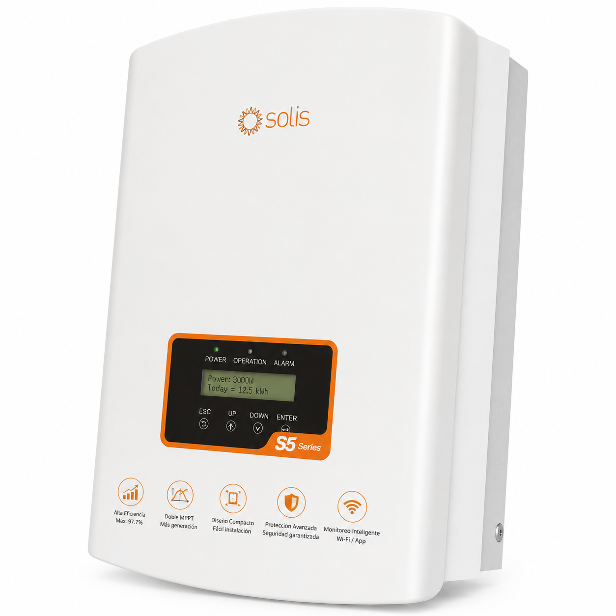Solis Inversor On-Grid 3KW monofásico
