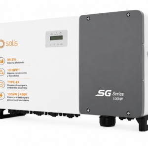 Inversor Solis Trifásico On-Grid 100kW 480V
