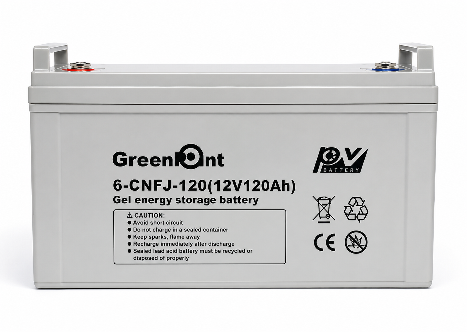 Batería de Gel 12V 120Ah GreenPoint