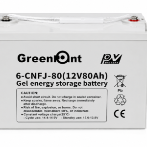 Batería de Gel 12V 80Ah GreenPoint