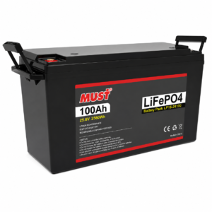Batería de litio 100Ah Must 25.6V