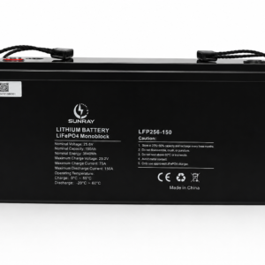Batería Litio 25.6V 150Ah Sunray Monobloque