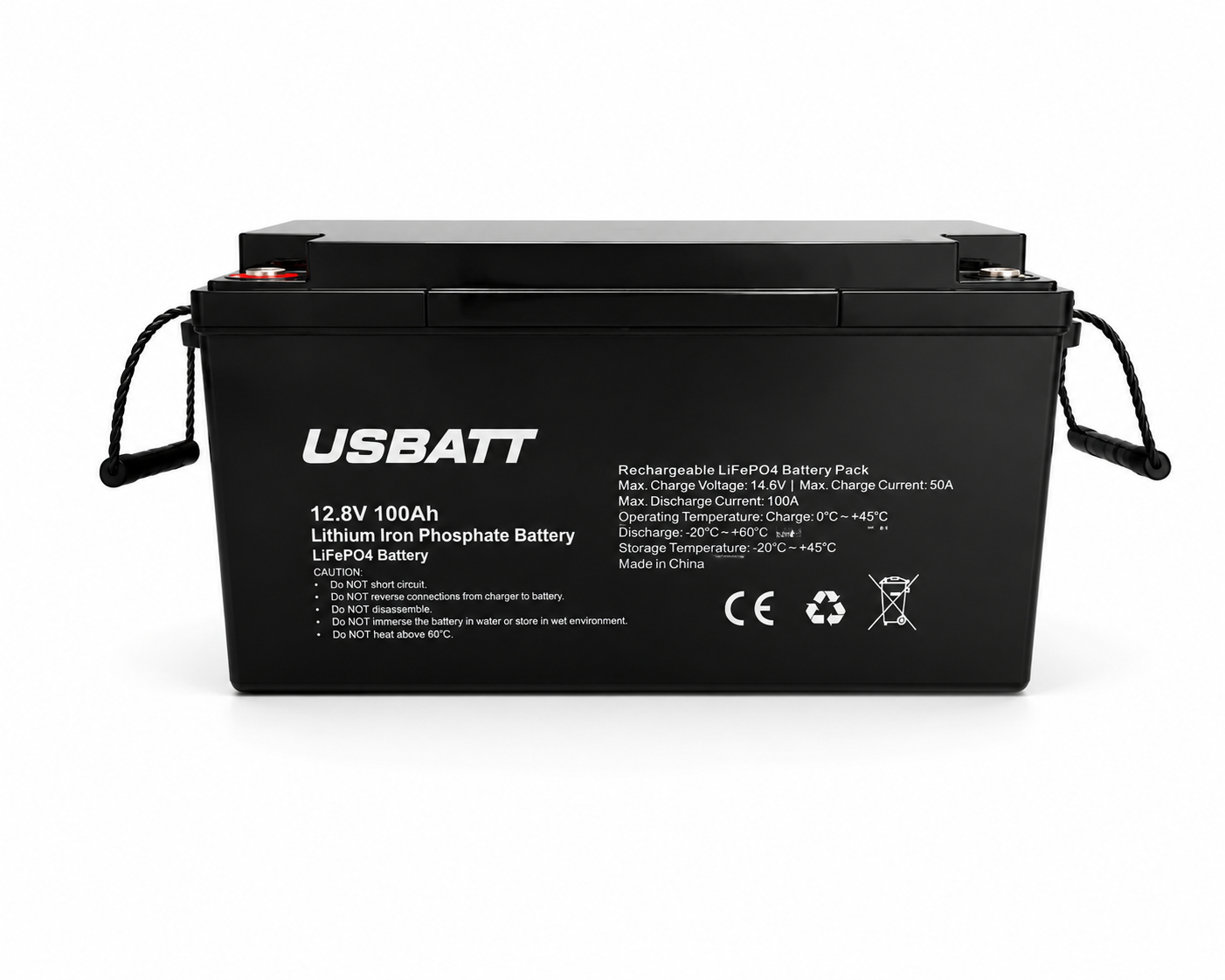 Batería de Litio USBATT 12.8V 100Ah
