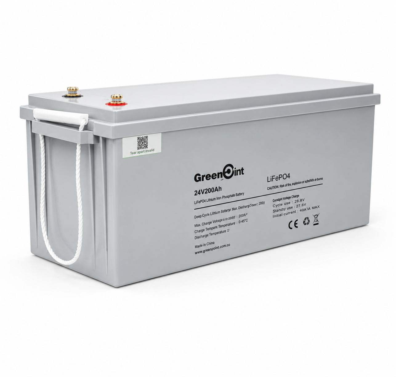 Batería de Litio GreenPoint 24V 200Ah
