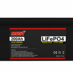 Batería de Litio 12V 200Ah Must