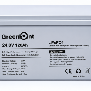 Batería de Litio 24V 120Ah GreenPoint