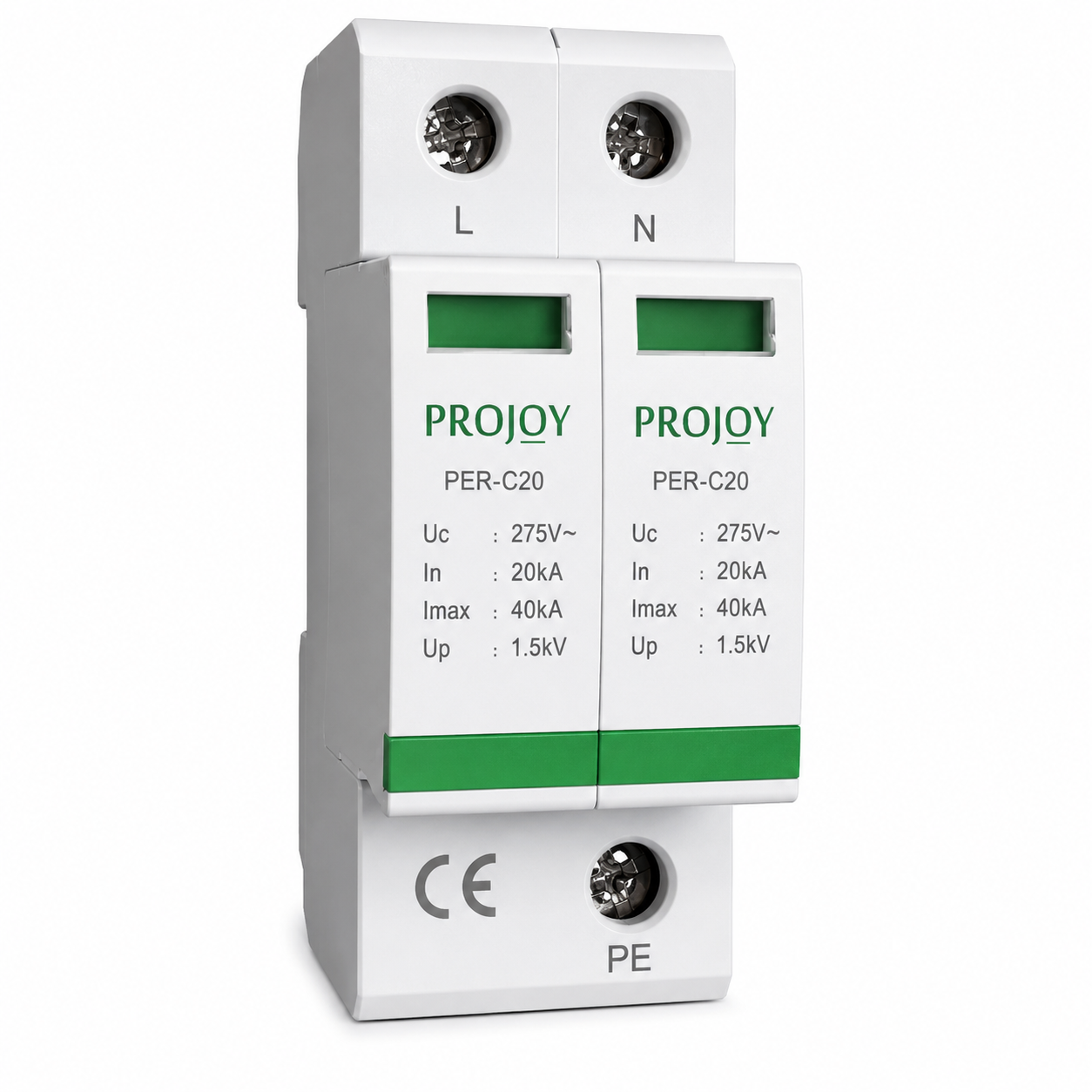 DPS PROJOY AC 2P 275V Tipo 1+2 con RETIE