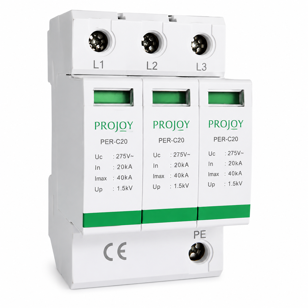 DPS PROJOY 3P AC 275VAC Tipo 2 con RETIE
