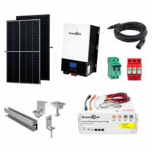 Kit Solar Aislado de 10450Wh/día y 13kW de Potencia Pico con Baterías de Litio