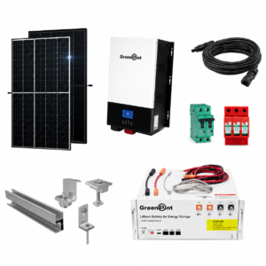 Kit Solar Aislado de 10450Wh/día y 6,5kW de Potencia Pico con Baterías de Litio