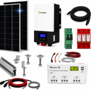 Kit Solar Aislado de 9550Wh/día y 6,5kW de Potencia Pico con Baterías de Litio