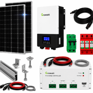 Kit Solar Aislado de 8950Wh/día y 6,5kW de Potencia Pico con Baterías de Litio
