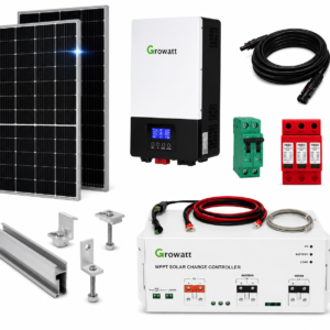 Kit Solar Aislado de 7450Wh/día y 3kW de Potencia Pico con Baterías de Litio