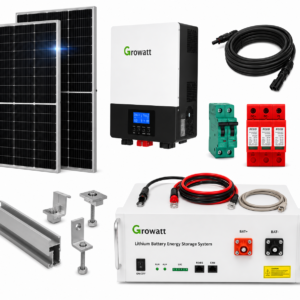 Kit Solar Aislado de 7150Wh/día y 6kW de Potencia Pico con Baterías de Litio
