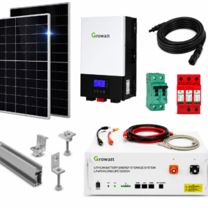 Kit Solar Aislado de 7150Wh/día y 3kW de Potencia Pico con Baterías de Litio