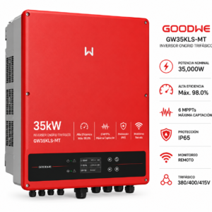 Inversor OnGrid Trifásico GOODWE 35kW 220VAC