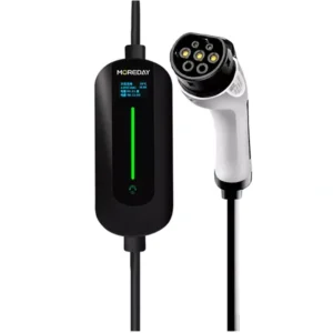 Cargador para Carro Eléctrico Portátil EV Moreday 3,5 kW Tipo 2 IP65